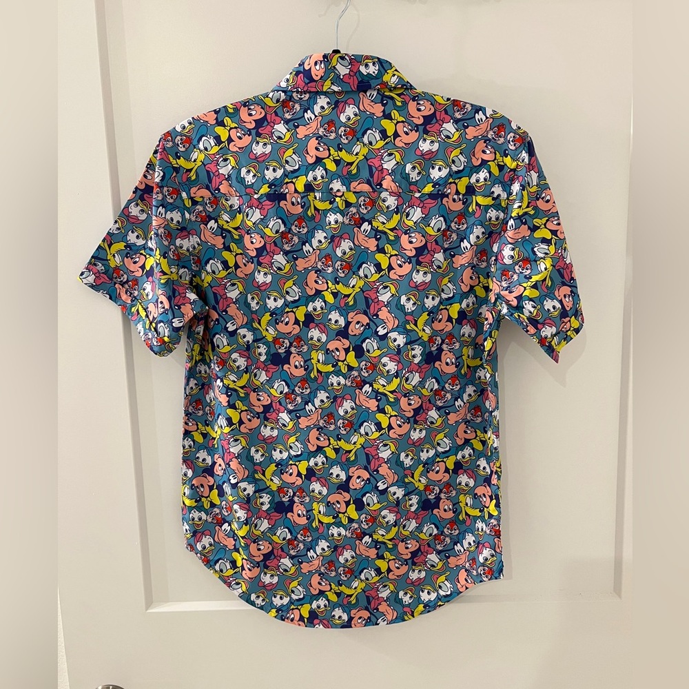 RSVLTS Disney 100 Mickey & Friends Button-Up Shirt - EUC - Picture 2 of 7